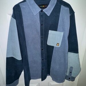 Teddy Fresh Corduroy Patchwork Shirt (Longsleeves)